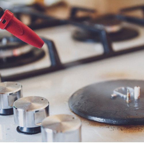 Gas stove steam service ( more than 4 burners)