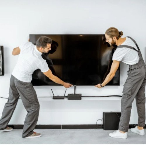 TV installation ( more than 66 inch )