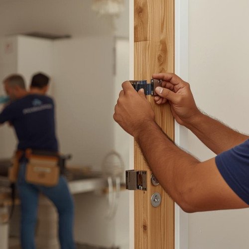 Door hinge repair/ replacement