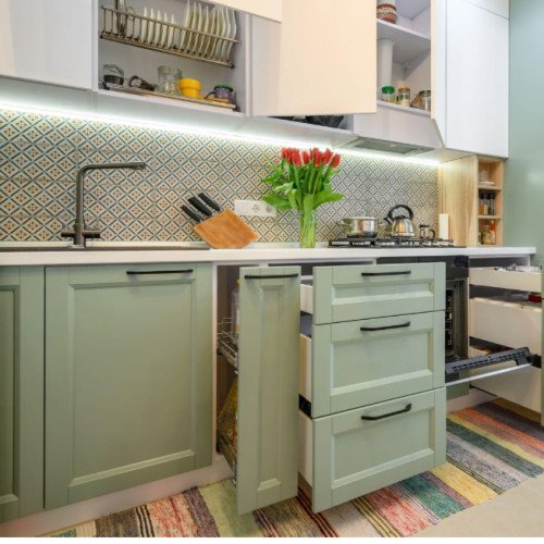 Pull out cabinet drawer repair/ replacement