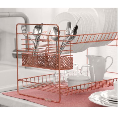 Kitchen small plates rack installation