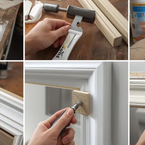 Door trimming and sanding