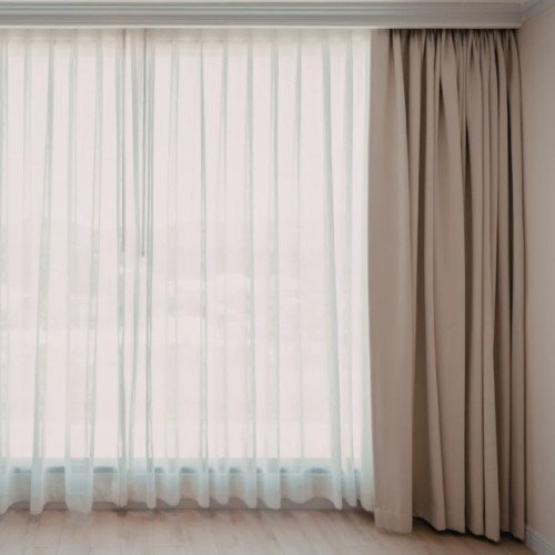 Counsiled curtains upto 5 feet  ( non motorised )