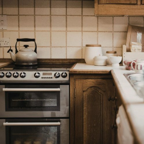 Active kitchen with appliances