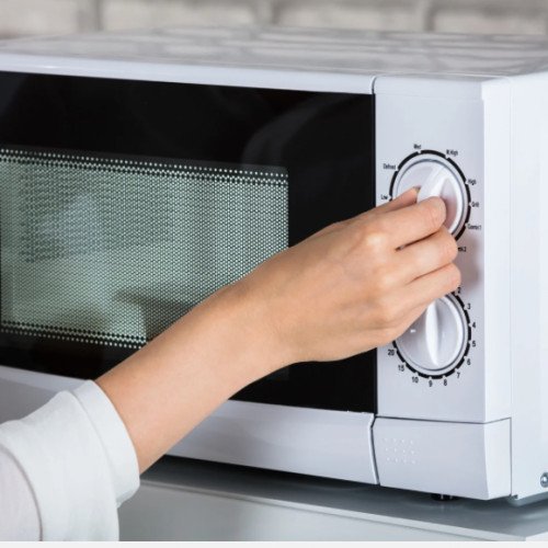 Microwave cleaning