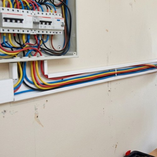 Wiring with casing cap ( 5 mtr )