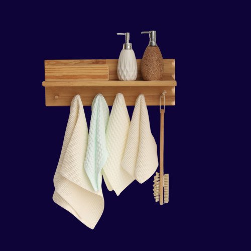 Shelves and corners installation