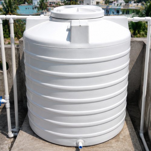 Water tank installation over head ( upto 500 L )